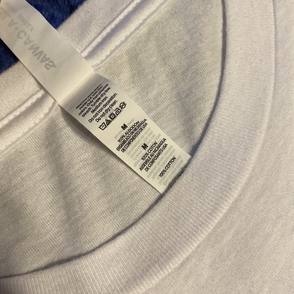 White, “Attack On Titan” Long Sleeve Shirt (Featuring Sasha with bread loaf) - Picture 2 of 6